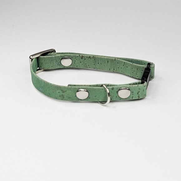 Corky Cat Co. Other - Cork Breakaway Cat Collar in Mint Green